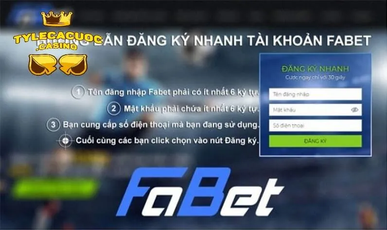 Các bước thực hiện đăng ký Fabet dễ dàng và chuyên nghiệp