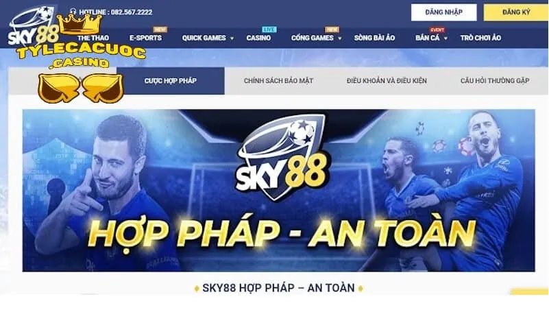 Ưu nhược điểm của nhà cái Sky88.