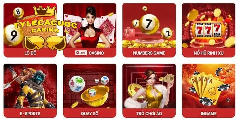 Sảnh game tại Red88.