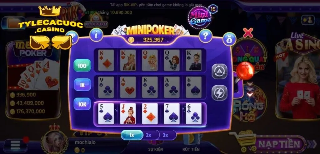 Slot game mini game hấp dẫn