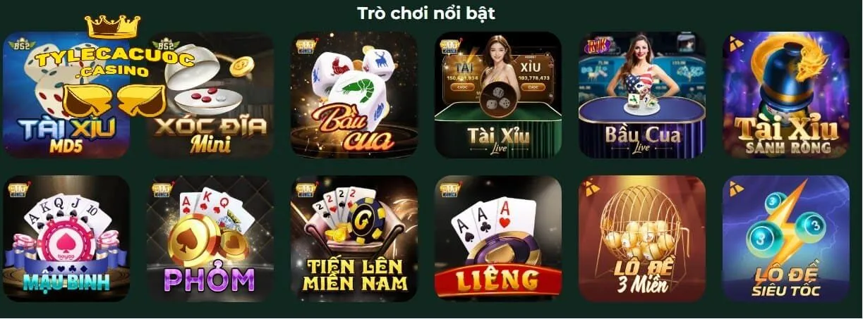 Kho game đa dạng hấp dẫn của Uk88