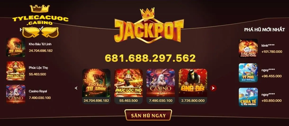 Kho game jackpot xo88 đa dạng, chất lượng